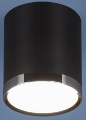Точечный светильник Elektrostandard DLR024 6W 4200K (черный матовый)