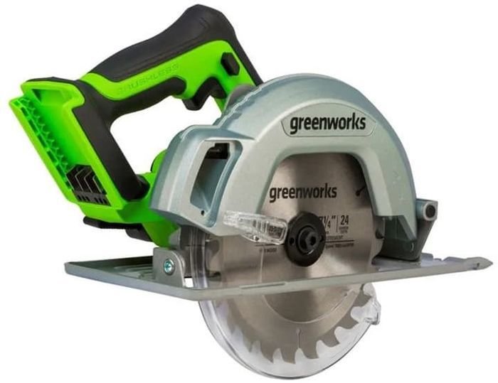 Дисковая (циркулярная) пила Greenworks GD24CS 1500907 (без АКБ)