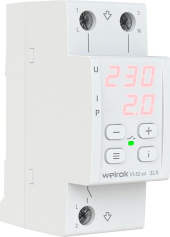 Реле напряжения Welrok VI-32 red