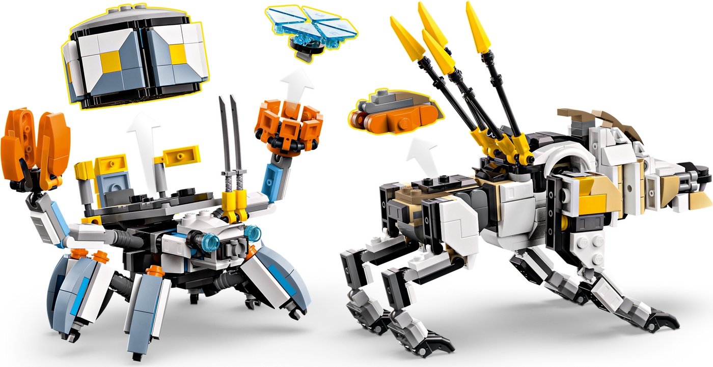 Конструктор LEGO Other 77037 Элой и Варл против Шелл-Уокера и Савтуза