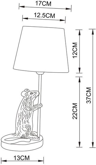 Лампа Arte Lamp Gustav A4420LT-1WH