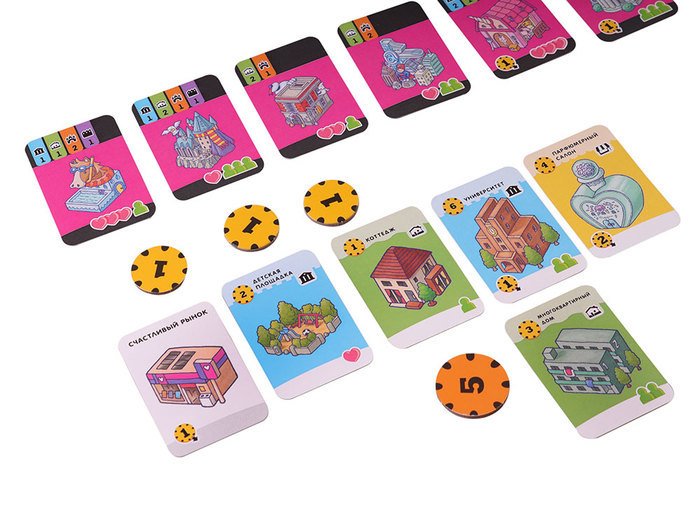 Настольная игра Стиль Жизни Город счастья