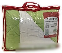 Одеяло Angellini 7с022бл (200x220, зеленый/белый)