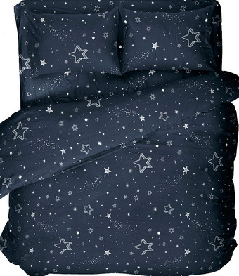 Постельное белье Samsara Night Blue 150-14 152x215 (1.5-спальный)