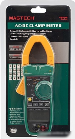 Токовые клещи Mastech MS2138