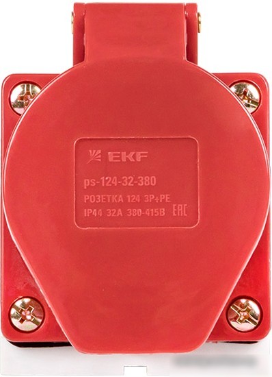 Розетка промышленная EKF PS-124-32-380