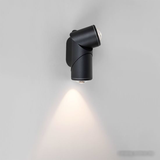 Уличный настенный светильник Elektrostandard Gira D LED 35127/D (черный)