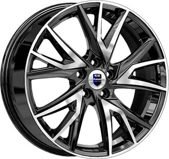 Литые диски K&K Кайлас (КС1054) 18x6.5" 5x108мм DIA 63.35мм ET 50мм Алмаз черный