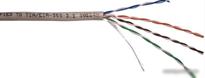 Кабель Lanmaster NM-UTP5E2PR-CU Кабель Lanmaster NM-UTP5E2PR-CU