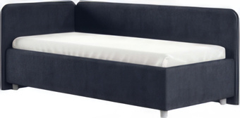 Кровать-тахта Сонум Capri L 90x200 (замша синий)