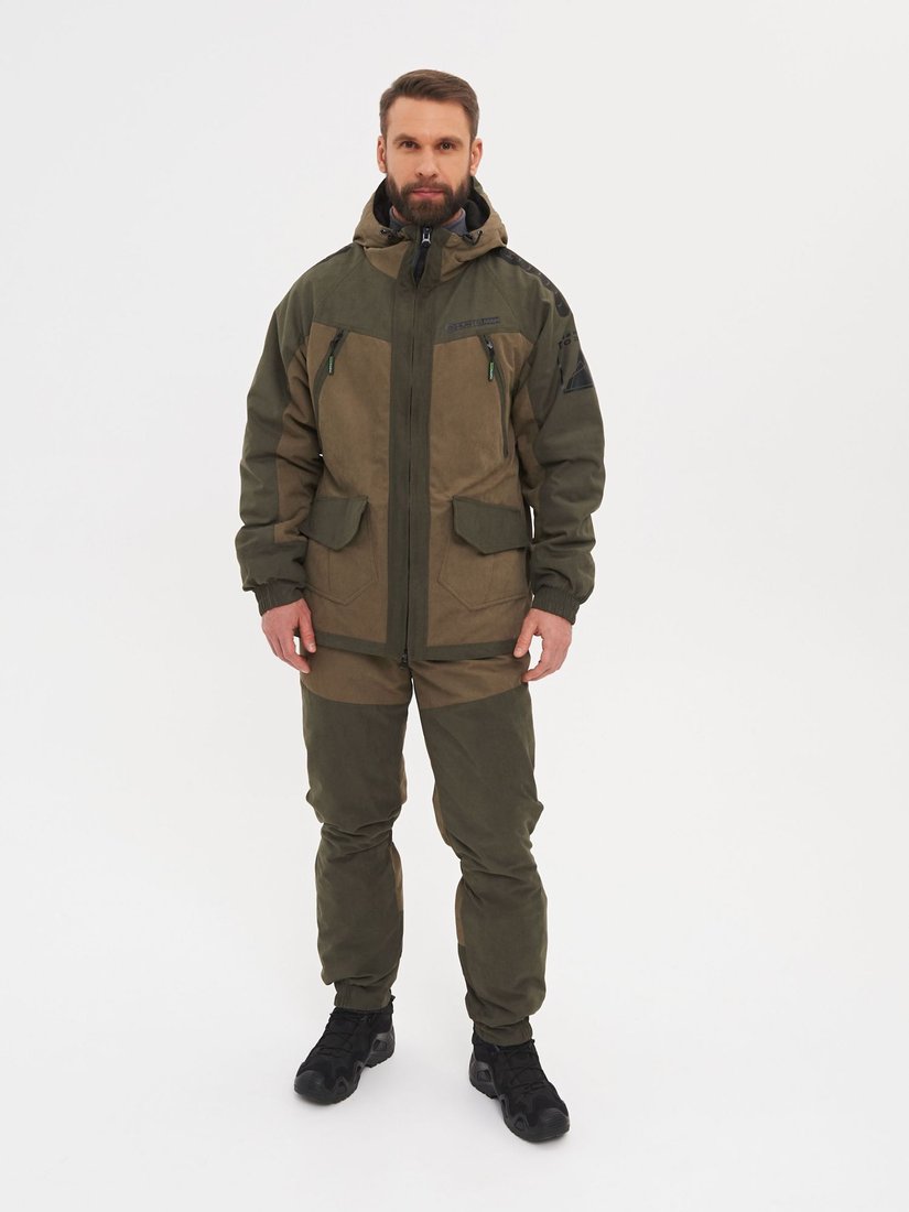 Костюм Huntsman Горка Люкс -15°C ХакиИсландия (р.44-46/182-188)