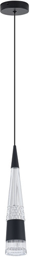 Подвесная люстра LED4U L7122-1 BK