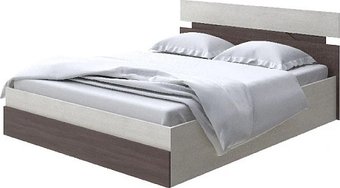 Кровать Ormatek Proson Milton с ПМ 120x190 (дуб шамони светлый 124/ясень шимо темный)