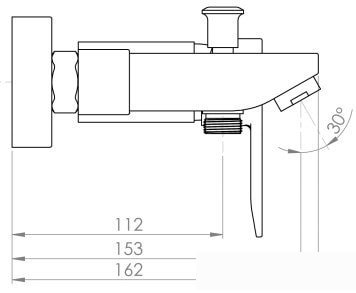 Смеситель Inan Kehribar M2301K