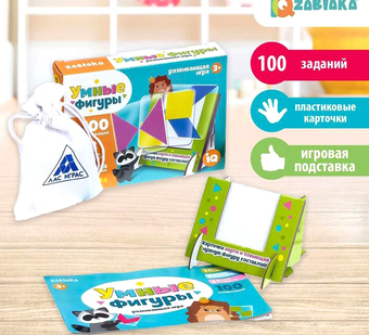 Развивающая игра Zabiaka Умные фигуры 2410327