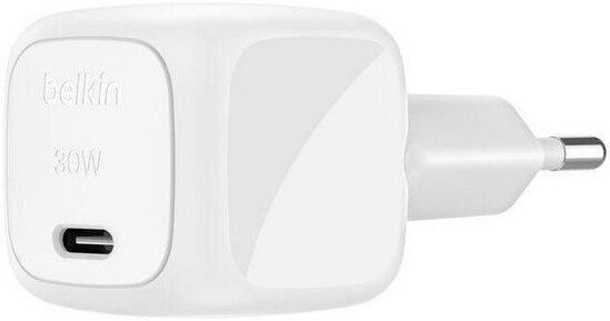 Сетевое зарядное Belkin WCA008KQ1MWH-B6 USB Type-С (белый)
