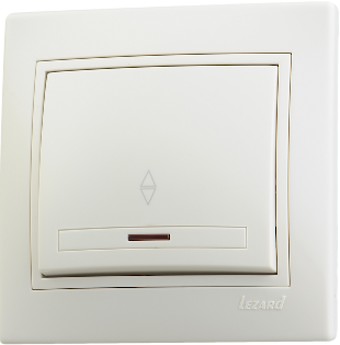 Выключатель проходной Lezard Mira 701-0303-114