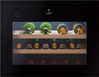 Винный шкаф LEX LWD6028BL PP