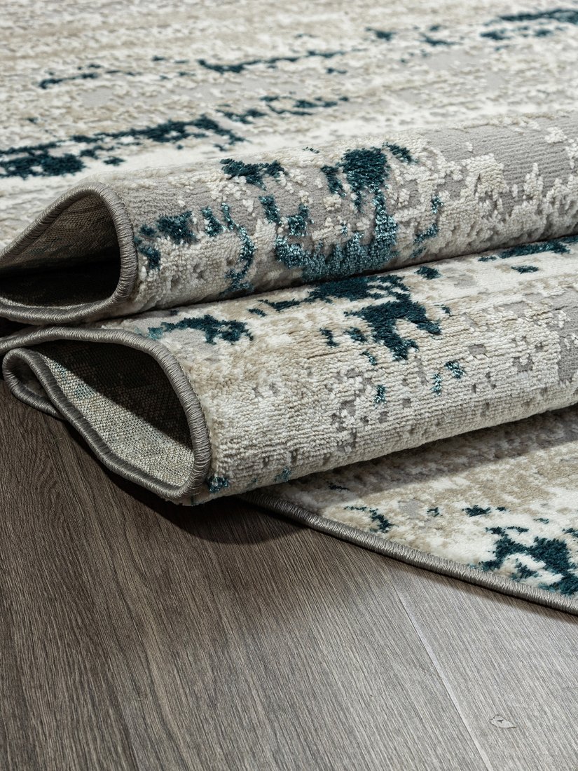 Ковер для жилой комнаты Merinos Palermo F298-OVAL-GRAY (3x4)