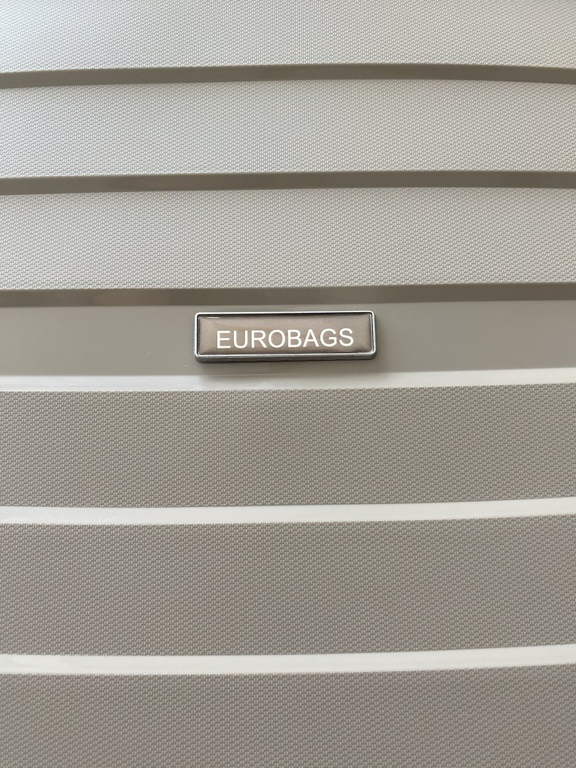 Чемодан-спиннер Eurobags PP-N99 (М, бежевый)