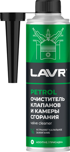 Присадка в топливо Lavr Очиститель клапанов и камеры сгорания Ln2134 310 мл