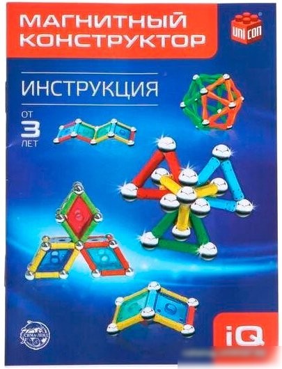 Магнитный конструктор Unicon Сказочный замок 1387371
