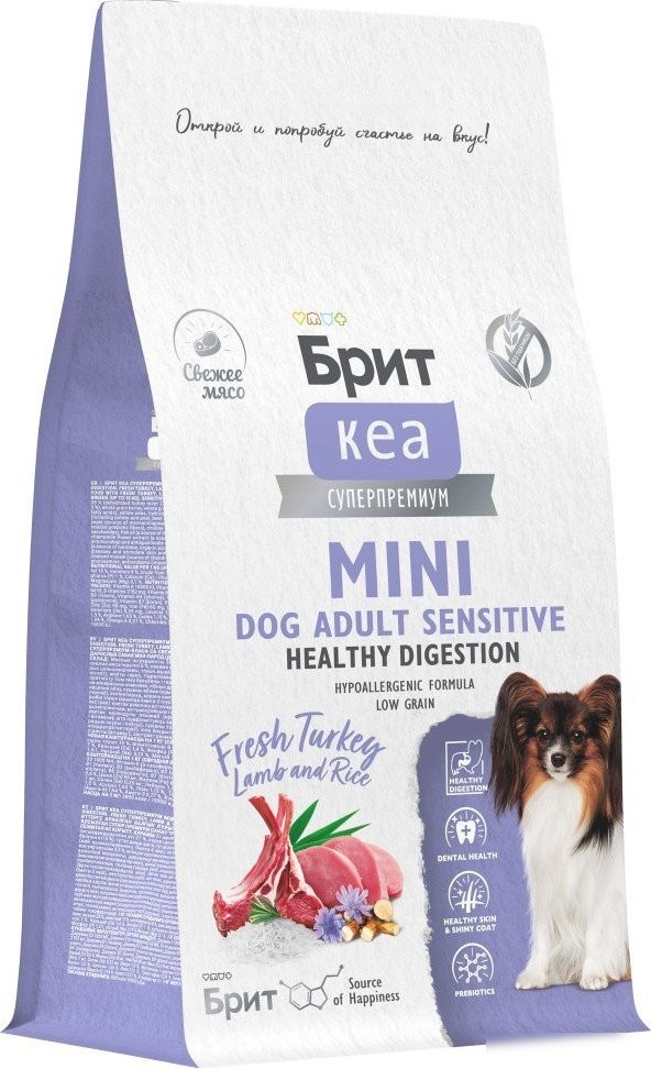 Сухой корм для собак Brit Кеа Mini Dog Adult Sensitive Healthy Digestion 400 г