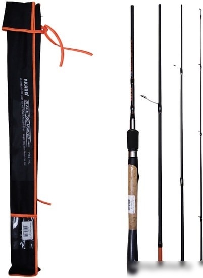 Удилище Akara Black Hunter Travel 734 ML 734ML5/17-220