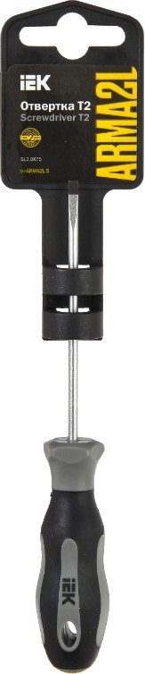 Отвертка IEK A2L5-SC10-T2-SL-30-075