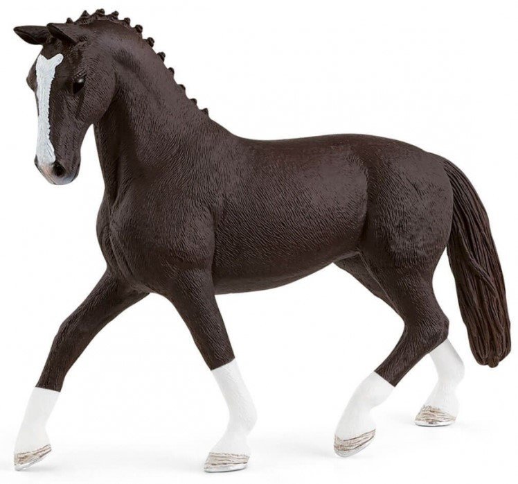 Фигурка Schleich Ганноверская кобыла Вороная 13927 Фигурка Schleich Ганноверская кобыла Вороная 13927