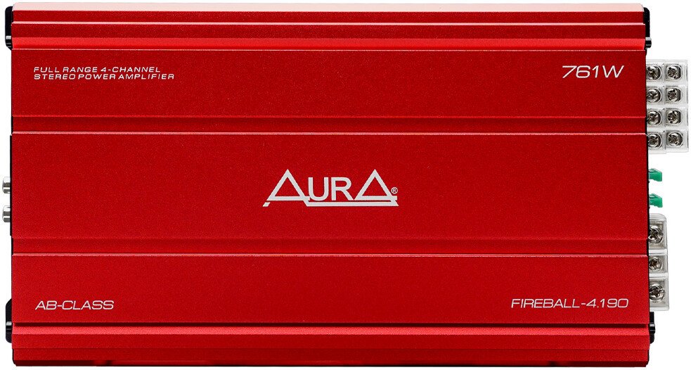 Автомобильный усилитель Aura Fireball-4.190