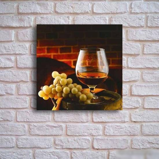 Картина на стекле Stamprint Коньяк 2 КТ047 (30x30)
