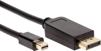 Кабель VCOM CG682-1.8M miniDisplayPort - DisplayPort (1.8 м, черный)