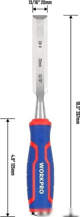 Стамеска Workpro WP243009