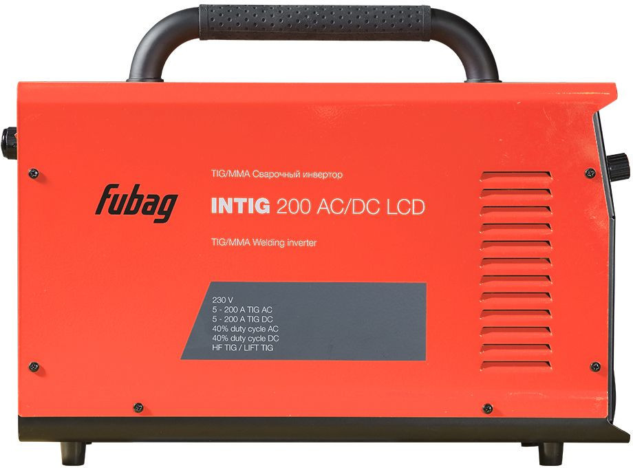 Сварочный инвертор Fubag INTIG 200 AC/DC Pulse LCD 31592.1