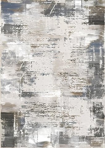 Ковер для жилой комнаты Linea Hali Elegant P1466-BEIGE-BLUE (1.4x2)