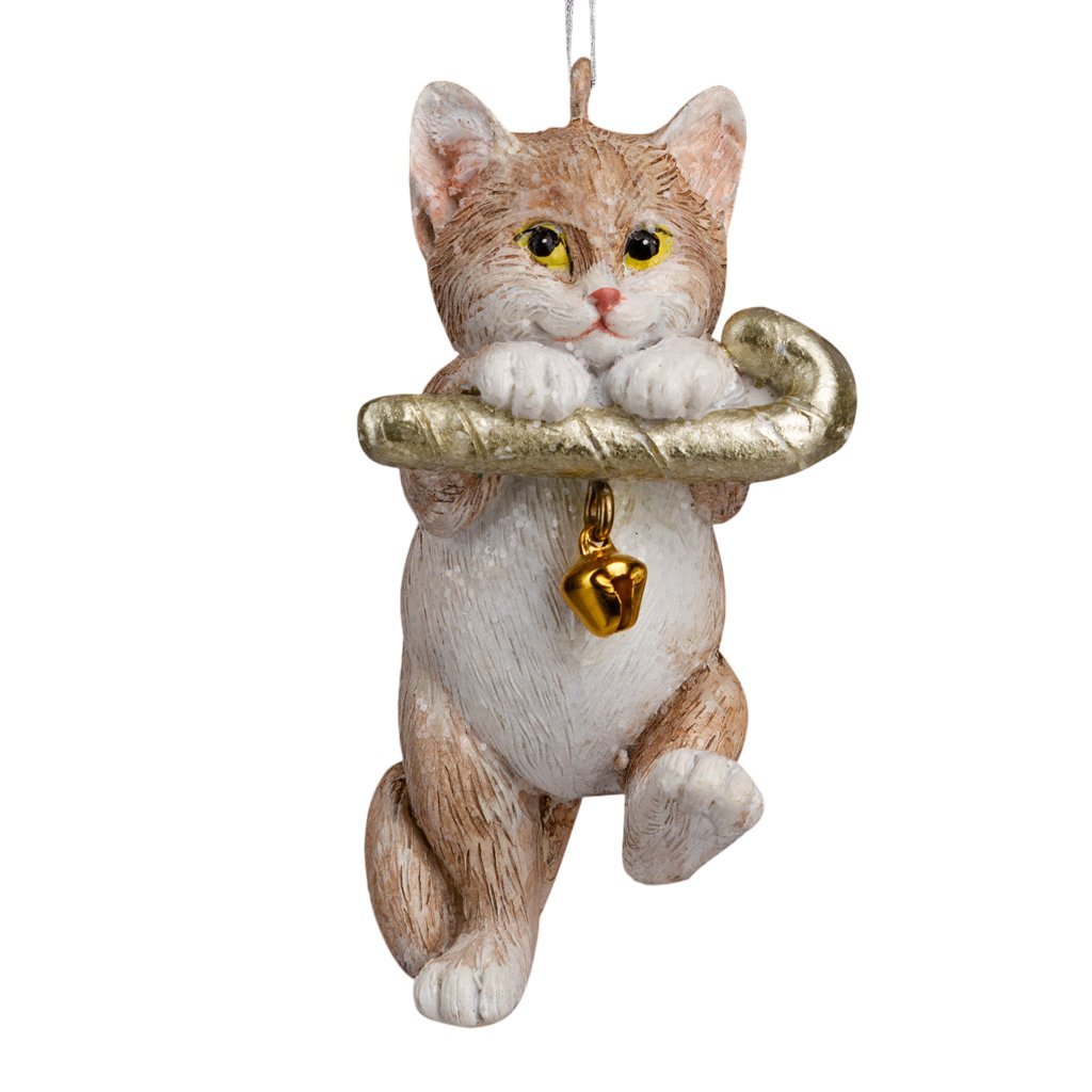 Елочная игрушка Erich Krause Decor. Котик с бубенчиком 64561