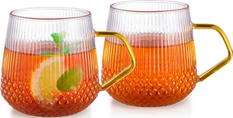 Набор кружек Makkua Ribbed Glassware RC300