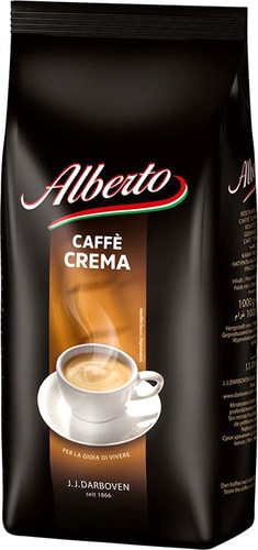 Кофе J.J.Darboven Alberto Caffe Crema в зернах 1000 г