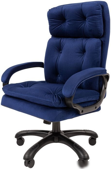 Офисное кресло CHAIRMAN 442 (ткань, Т-82 синий)