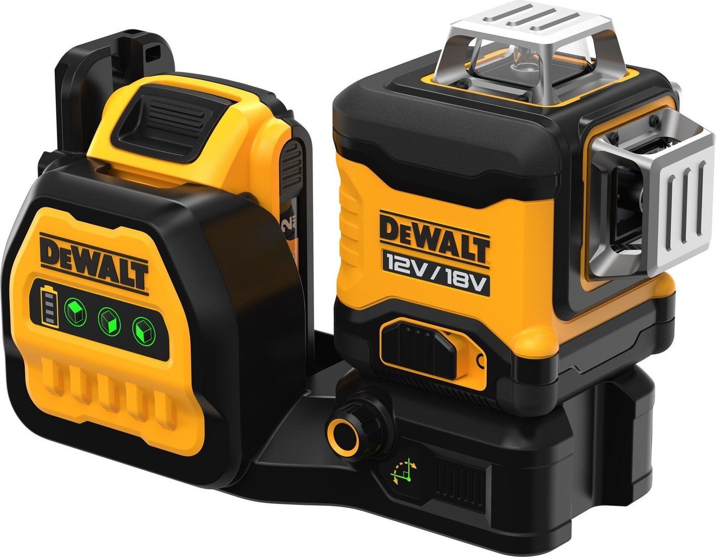 Лазерный нивелир DeWalt DCE089D1G18 (с 1-им АКБ, кейс)