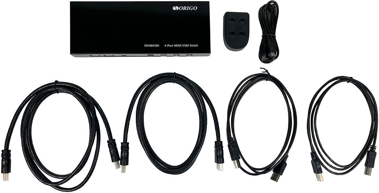 KVM переключатель Origo OKVM410H/A1A