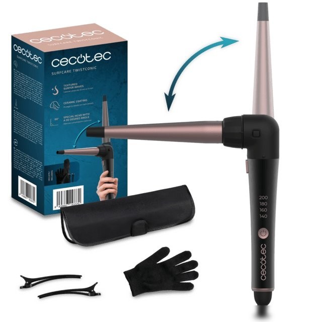 Конусная плойка Cecotec SurfCare TwistConic 100002