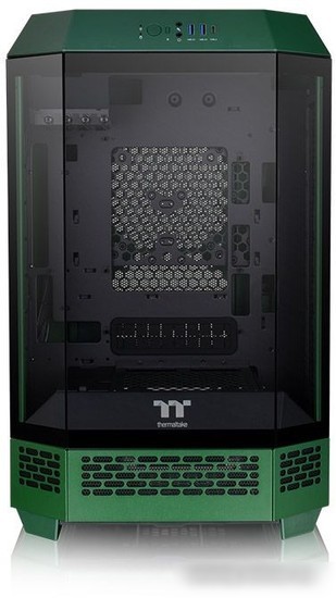 Корпус Thermaltake The Tower 300 Racing Green CA-1Y4-00SCWN-00