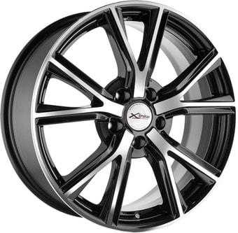 Литые диски X'trike X-122 18x7.5" 5x114.3мм DIA 67.1мм ET 50мм BK/FP