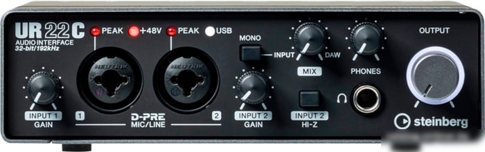 Аудиоинтерфейс Steinberg UR22C