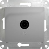 Розетка телевизионная Schneider Electric Glossa GSL000391 (алюминий)