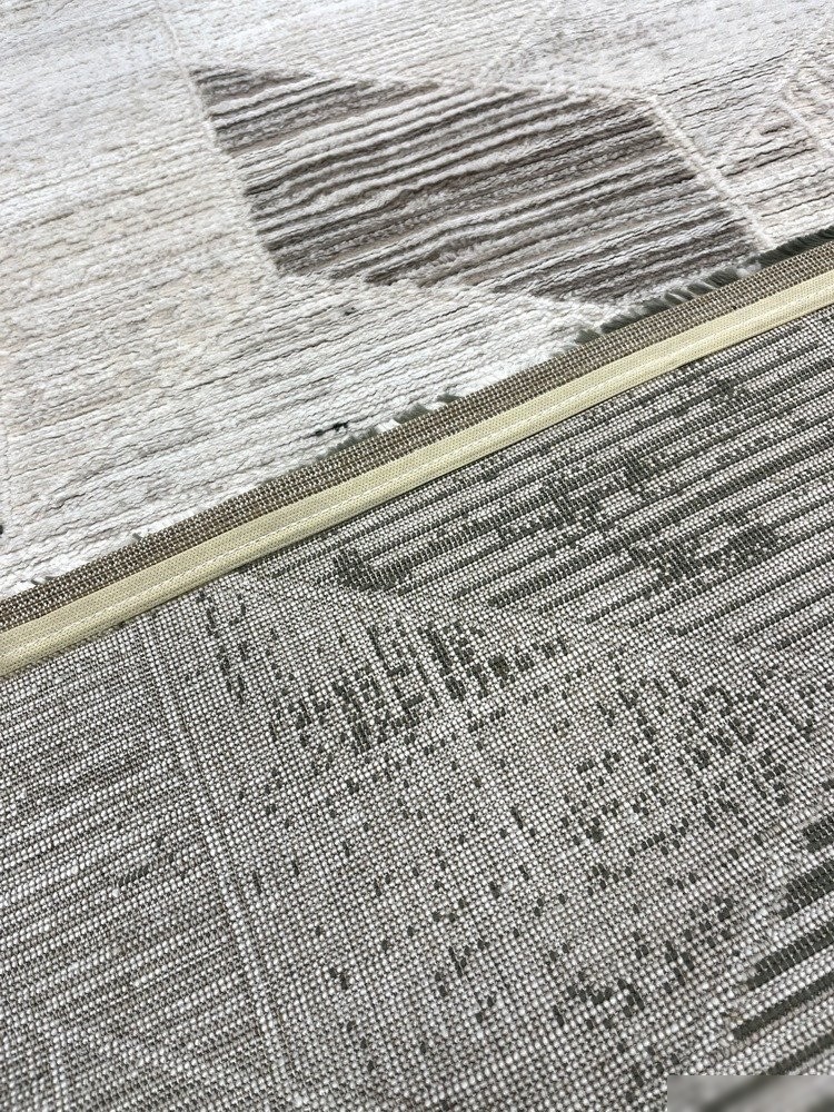 Ковер для жилой комнаты Safyun Eva LZ135-CREAM-GREEN (1.6x2.3)
