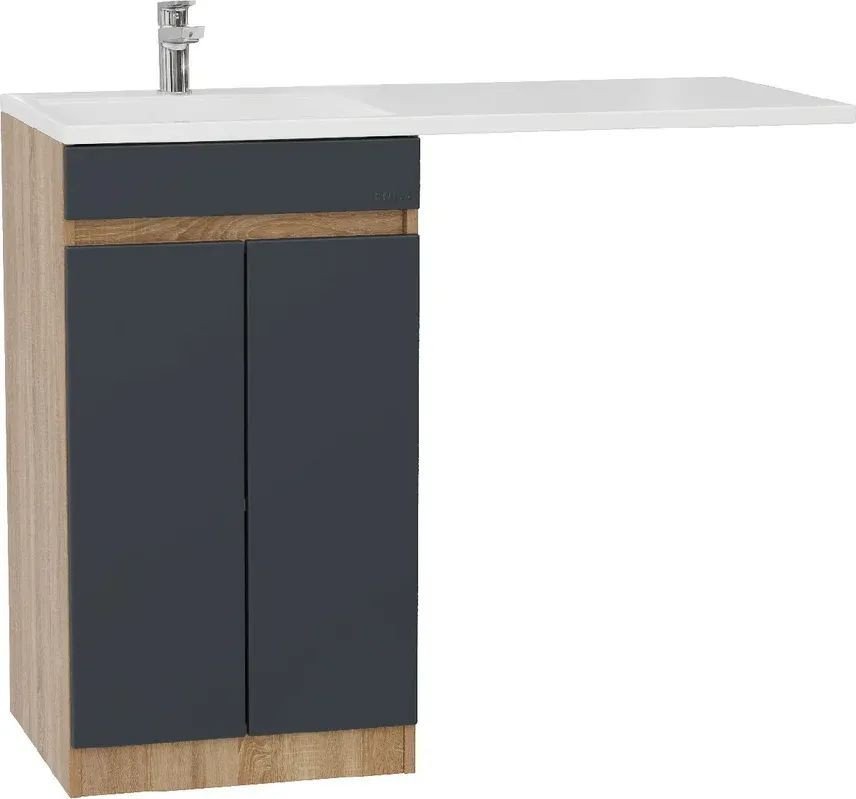 Onika Тумба с умывальником Милтон Нова 58 105807 + Madera Kamilla 120 L