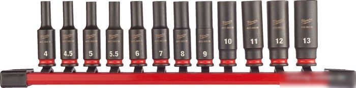 Набор головок слесарных Milwaukee Shockwave 4932480453 (12 шт)